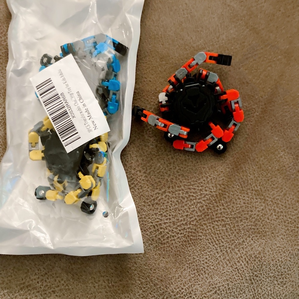 Transformer fidget spinner 3pcs (Brand New)